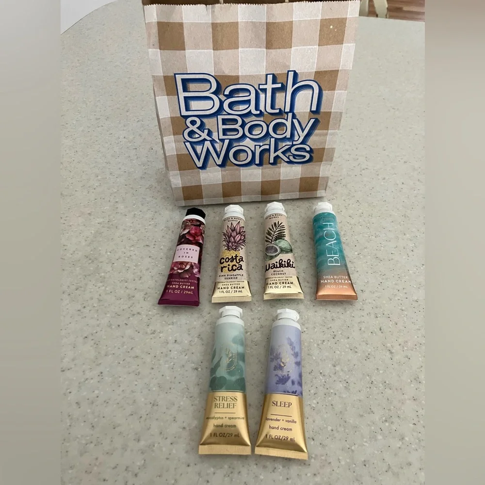 Bath & Body Works STRESS RELIEF Eucalyptus Spearmint Hand Cream - 1 oz